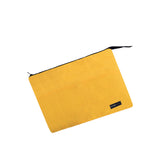 Denim Laptop Sleeve with Zipper Style (Yellow)