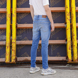 Mid Blue Jeans  (Skinny Fit)