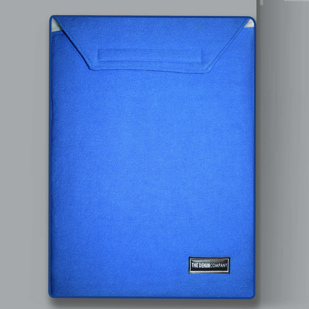Denim Laptop Sleeve Velcro (Royal Blue)