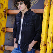 Double Pocket Shirt Black