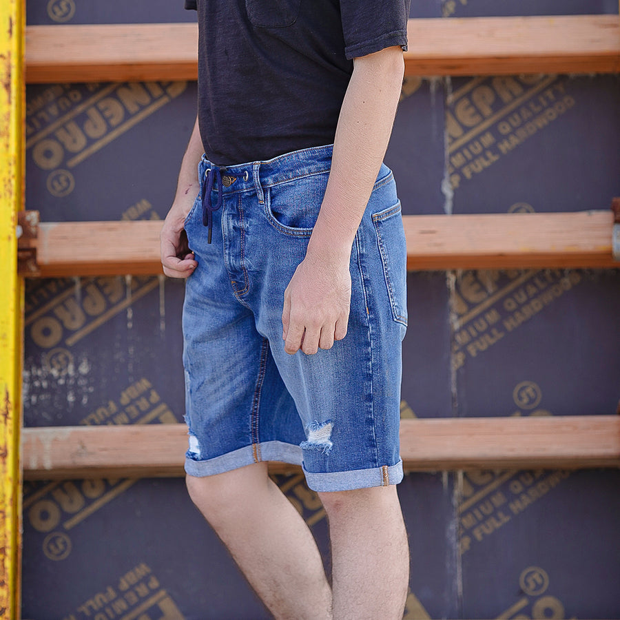 Denim Shorts (Blue) The Denim Company