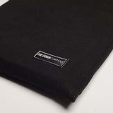 Denim Laptop Sleeve Velcro (Black)