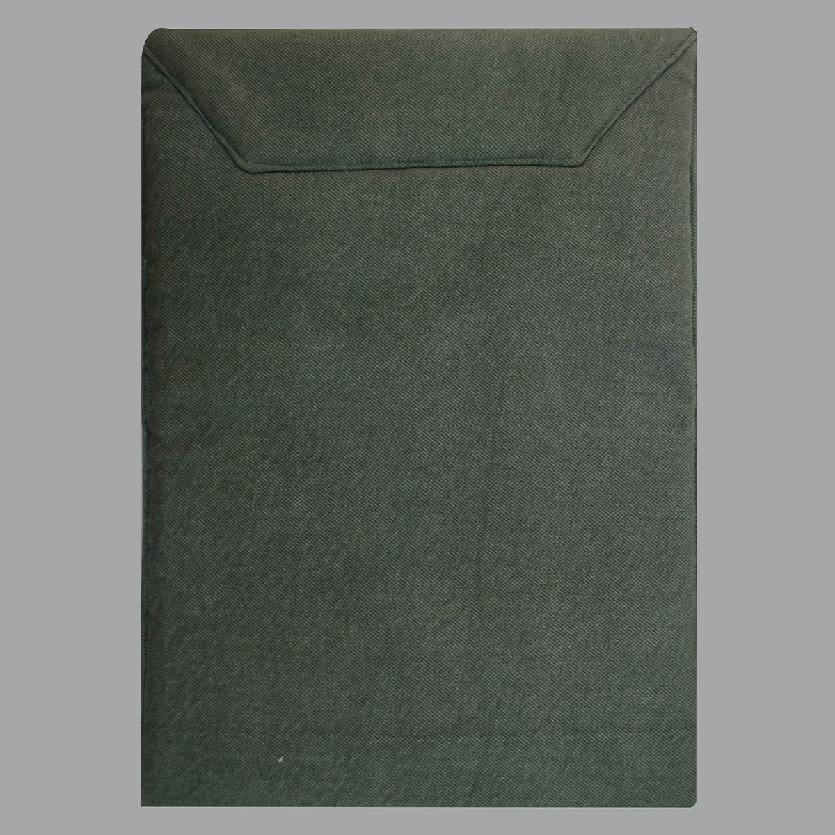 Denim Laptop Sleeve Velcro (Khaki)