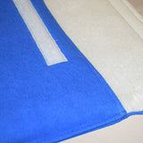 Denim Laptop Sleeve Velcro (Royal Blue)
