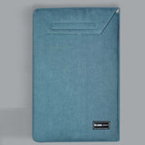 Denim Laptop Sleeve Velcro (Teal Blue)
