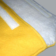 Denim Laptop Sleeve Velcro (Yellow)